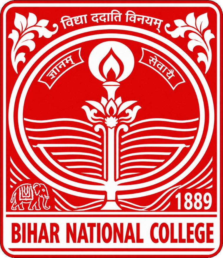 Bihar National College Official Seal (Estd 1889)